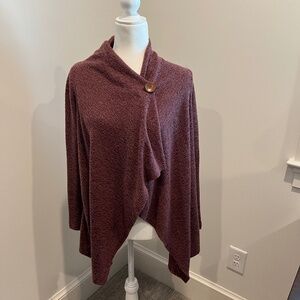 Bobeau Sweater Poncho Size Small